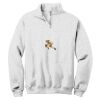 NuBlend ® 1/4 Zip Cadet Collar Sweatshirt Thumbnail