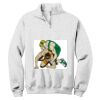 NuBlend ® 1/4 Zip Cadet Collar Sweatshirt Thumbnail