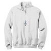 NuBlend ® 1/4 Zip Cadet Collar Sweatshirt Thumbnail