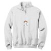 NuBlend ® 1/4 Zip Cadet Collar Sweatshirt Thumbnail