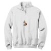 NuBlend ® 1/4 Zip Cadet Collar Sweatshirt Thumbnail