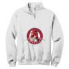 NuBlend ® 1/4 Zip Cadet Collar Sweatshirt Thumbnail