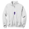 NuBlend ® 1/4 Zip Cadet Collar Sweatshirt Thumbnail