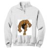NuBlend ® 1/4 Zip Cadet Collar Sweatshirt Thumbnail
