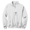 NuBlend ® 1/4 Zip Cadet Collar Sweatshirt Thumbnail