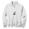 NuBlend ® 1/4 Zip Cadet Collar Sweatshirt Thumbnail
