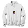 NuBlend ® 1/4 Zip Cadet Collar Sweatshirt Thumbnail