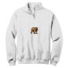 NuBlend ® 1/4 Zip Cadet Collar Sweatshirt Thumbnail