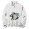 NuBlend ® 1/4 Zip Cadet Collar Sweatshirt Thumbnail