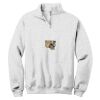 NuBlend ® 1/4 Zip Cadet Collar Sweatshirt Thumbnail