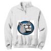 NuBlend ® 1/4 Zip Cadet Collar Sweatshirt Thumbnail