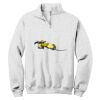 NuBlend ® 1/4 Zip Cadet Collar Sweatshirt Thumbnail