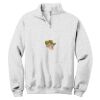 NuBlend ® 1/4 Zip Cadet Collar Sweatshirt Thumbnail