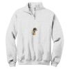 NuBlend ® 1/4 Zip Cadet Collar Sweatshirt Thumbnail