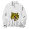 NuBlend ® 1/4 Zip Cadet Collar Sweatshirt Thumbnail