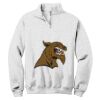 NuBlend ® 1/4 Zip Cadet Collar Sweatshirt Thumbnail
