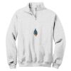 NuBlend ® 1/4 Zip Cadet Collar Sweatshirt Thumbnail