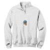 NuBlend ® 1/4 Zip Cadet Collar Sweatshirt Thumbnail