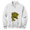NuBlend ® 1/4 Zip Cadet Collar Sweatshirt Thumbnail