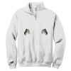 NuBlend ® 1/4 Zip Cadet Collar Sweatshirt Thumbnail