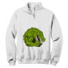 NuBlend ® 1/4 Zip Cadet Collar Sweatshirt Thumbnail