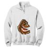 NuBlend ® 1/4 Zip Cadet Collar Sweatshirt Thumbnail