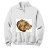 NuBlend ® 1/4 Zip Cadet Collar Sweatshirt Thumbnail