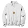 NuBlend ® 1/4 Zip Cadet Collar Sweatshirt Thumbnail
