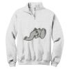 NuBlend ® 1/4 Zip Cadet Collar Sweatshirt Thumbnail