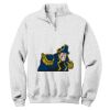 NuBlend ® 1/4 Zip Cadet Collar Sweatshirt Thumbnail