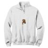 NuBlend ® 1/4 Zip Cadet Collar Sweatshirt Thumbnail