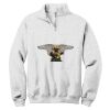 NuBlend ® 1/4 Zip Cadet Collar Sweatshirt Thumbnail
