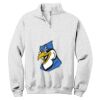 NuBlend ® 1/4 Zip Cadet Collar Sweatshirt Thumbnail