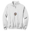 NuBlend ® 1/4 Zip Cadet Collar Sweatshirt Thumbnail
