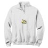 NuBlend ® 1/4 Zip Cadet Collar Sweatshirt Thumbnail