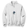 NuBlend ® 1/4 Zip Cadet Collar Sweatshirt Thumbnail