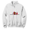 NuBlend ® 1/4 Zip Cadet Collar Sweatshirt Thumbnail