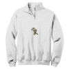 NuBlend ® 1/4 Zip Cadet Collar Sweatshirt Thumbnail