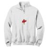 NuBlend ® 1/4 Zip Cadet Collar Sweatshirt Thumbnail