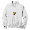 NuBlend ® 1/4 Zip Cadet Collar Sweatshirt Thumbnail