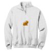 NuBlend ® 1/4 Zip Cadet Collar Sweatshirt Thumbnail
