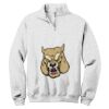 NuBlend ® 1/4 Zip Cadet Collar Sweatshirt Thumbnail
