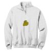 NuBlend ® 1/4 Zip Cadet Collar Sweatshirt Thumbnail