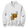 NuBlend ® 1/4 Zip Cadet Collar Sweatshirt Thumbnail