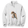 NuBlend ® 1/4 Zip Cadet Collar Sweatshirt Thumbnail