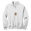 NuBlend ® 1/4 Zip Cadet Collar Sweatshirt Thumbnail