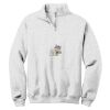 NuBlend ® 1/4 Zip Cadet Collar Sweatshirt Thumbnail