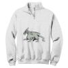 NuBlend ® 1/4 Zip Cadet Collar Sweatshirt Thumbnail