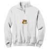 NuBlend ® 1/4 Zip Cadet Collar Sweatshirt Thumbnail
