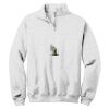 NuBlend ® 1/4 Zip Cadet Collar Sweatshirt Thumbnail